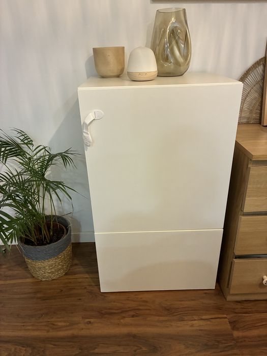 2 modulos brancos Ikea