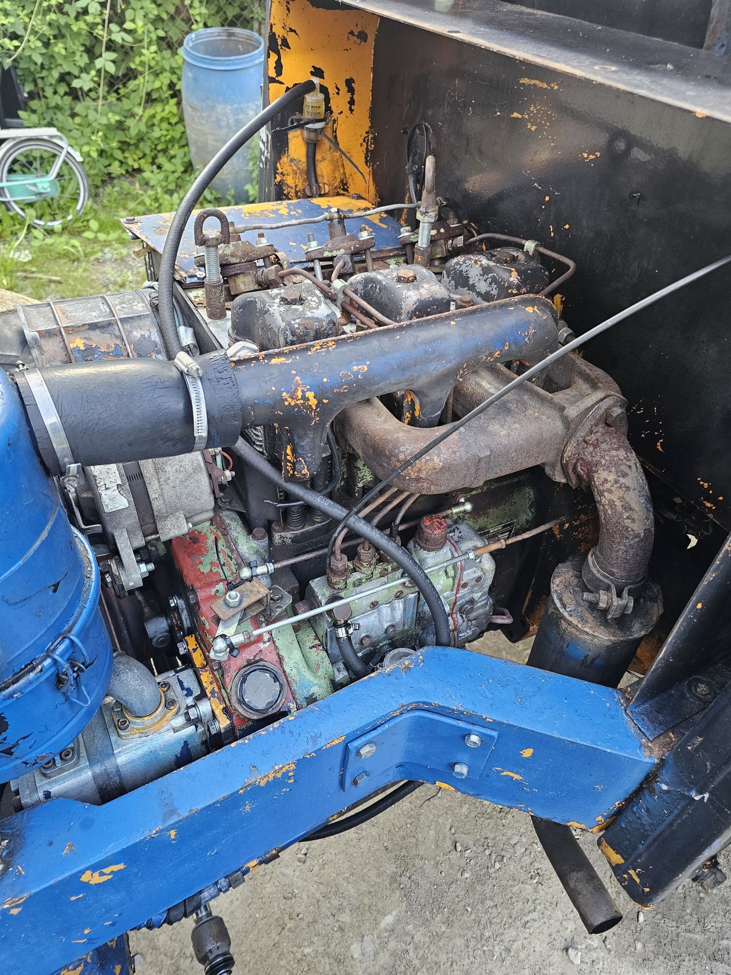 Wózek widłowy 4x4 terenowy omfort