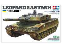 Tamiya 25207 1/35 Leopard 2 A6 Tank Ukraine