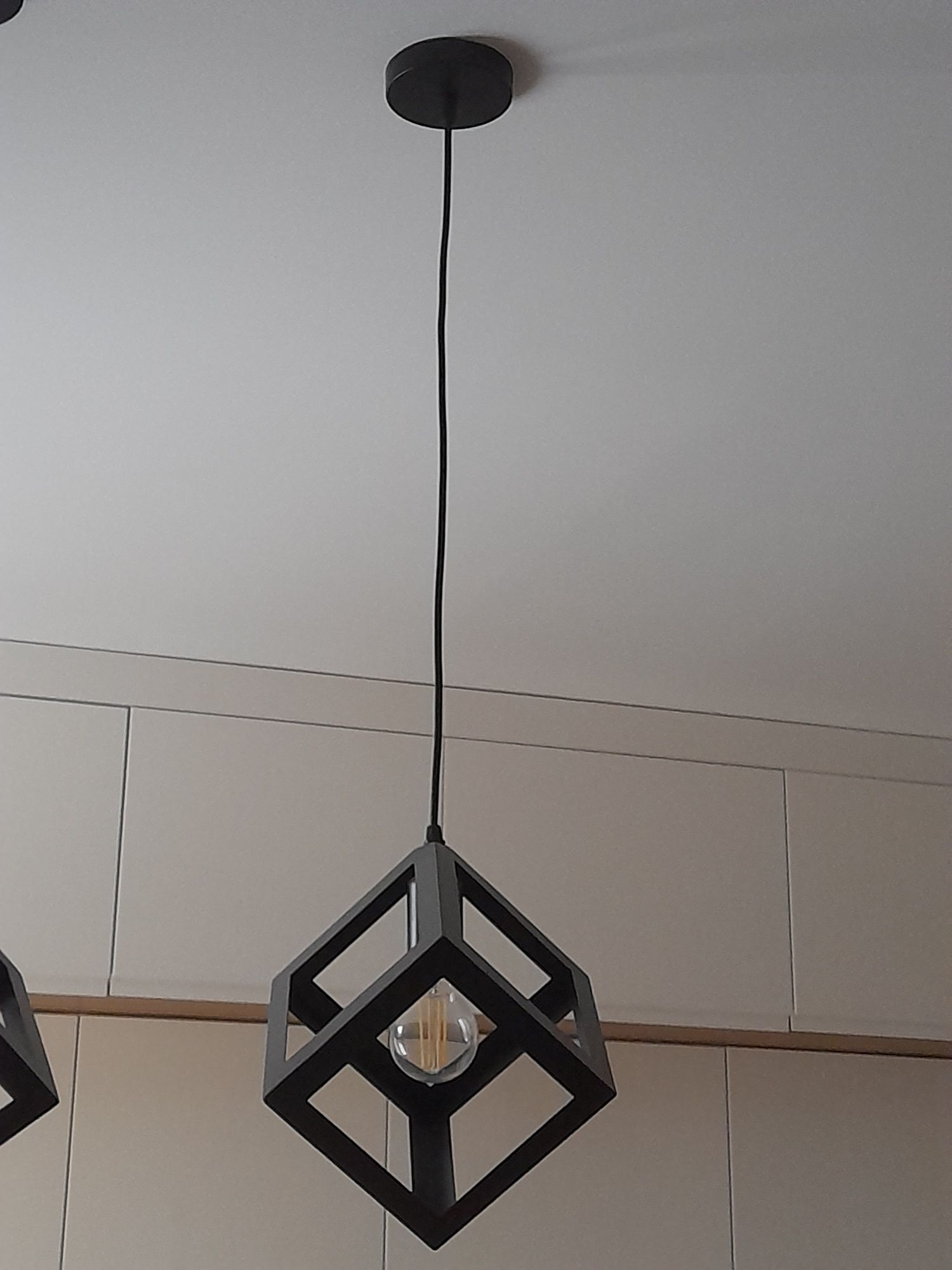 3 lampy sufitowe diament/ brylant