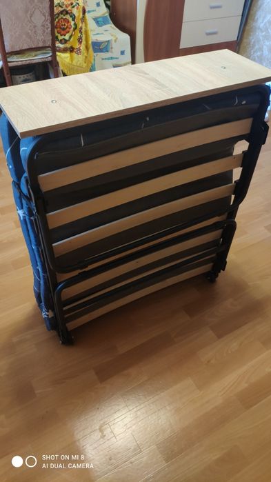 Раскладушка на ламелях