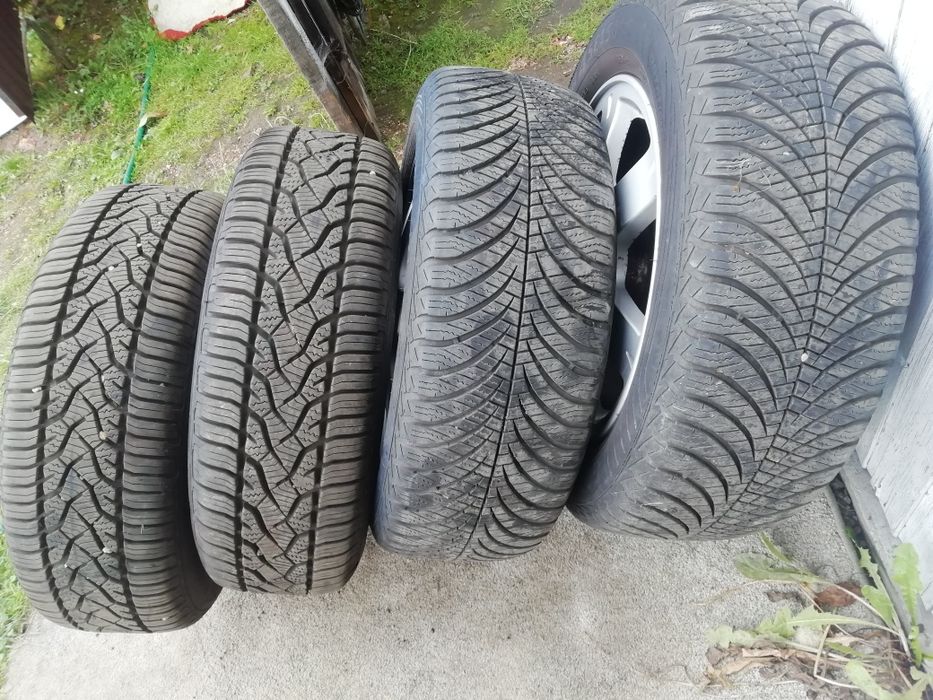 Koła alu et46 opony 195/60R15 wielos barum nowe 4x114.3 Nissan Hyundai