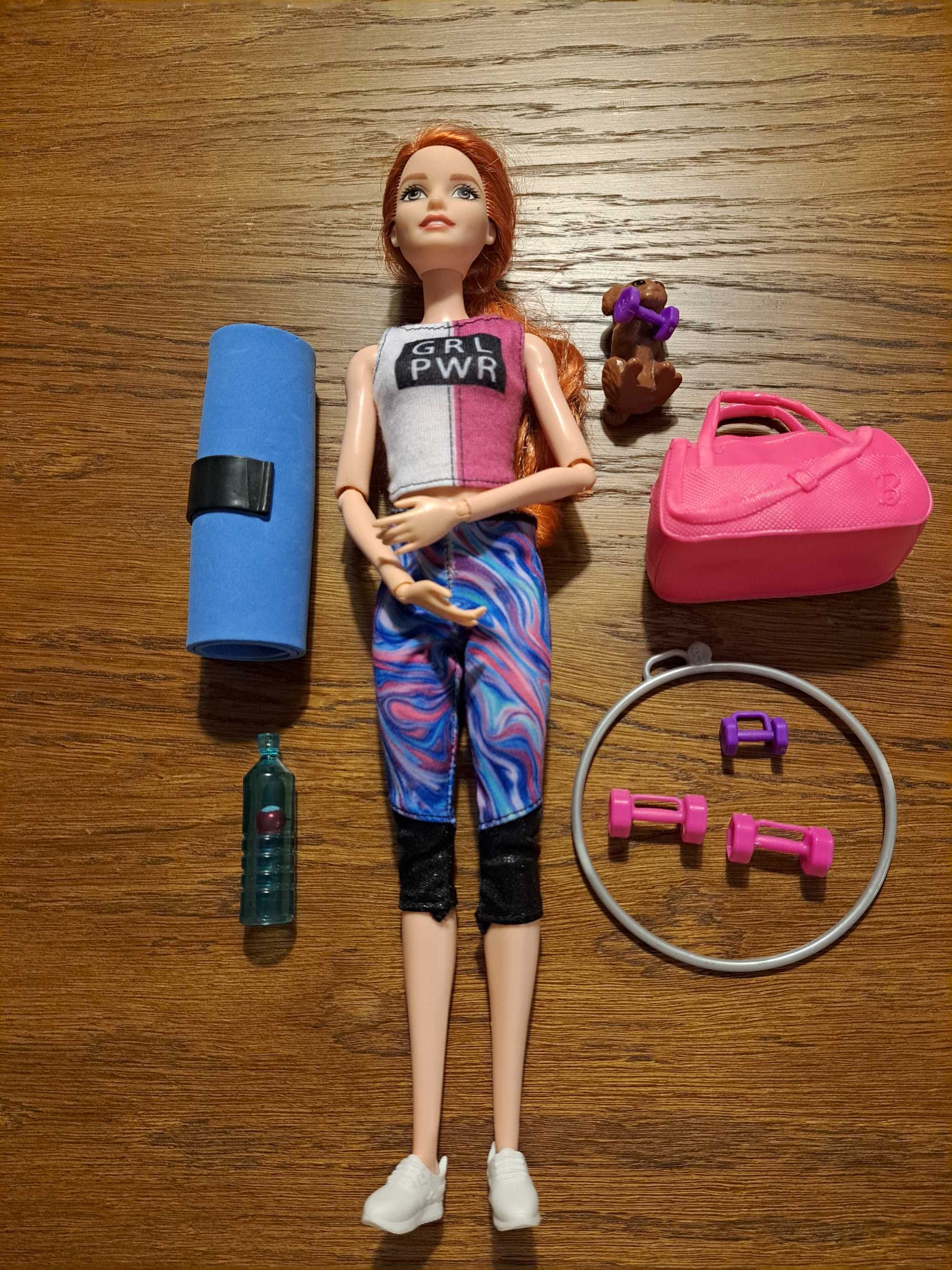 Barbie Relaks na siłowni trening z akcesoriami