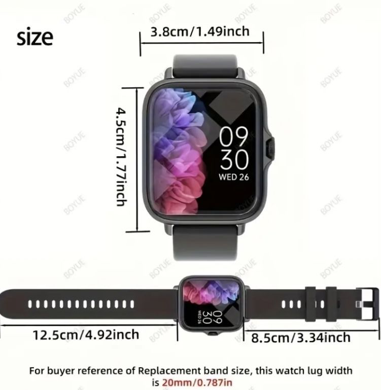 relógio smartwatch novo