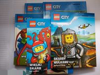 Książki Lego City 5 sztuk
