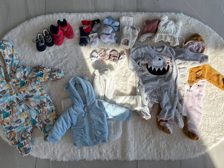 Wyprawka 56 dla chłopca zima