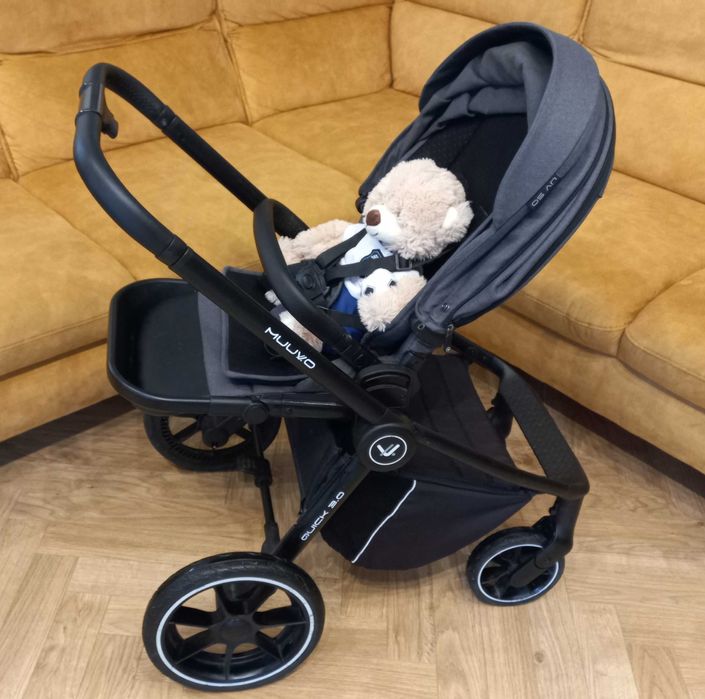 Wózek MUUVO quick 3.0 wraz ze wszystkimi akcesoriami