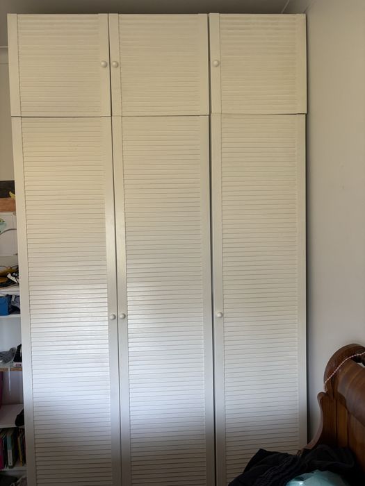 Armário de 6 portas, branco, do Ikea