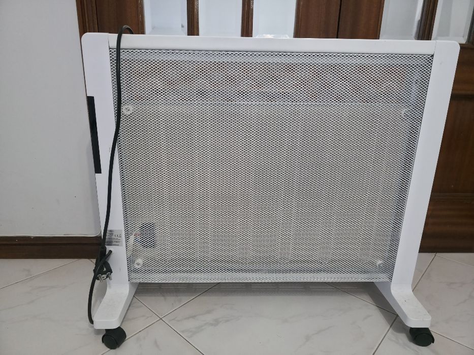 Aquecedor a luz económico ainda com garantia