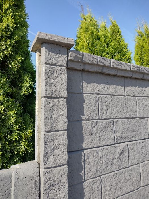 Plot betonowy, ogrodzenie betonowe, plyty + TRANSPORT | PRODUCENT