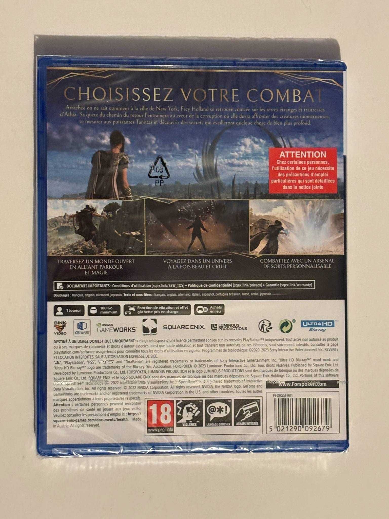 Forspoken PS5 – Nowa, Fabryczna Folia, PL | Square Enix