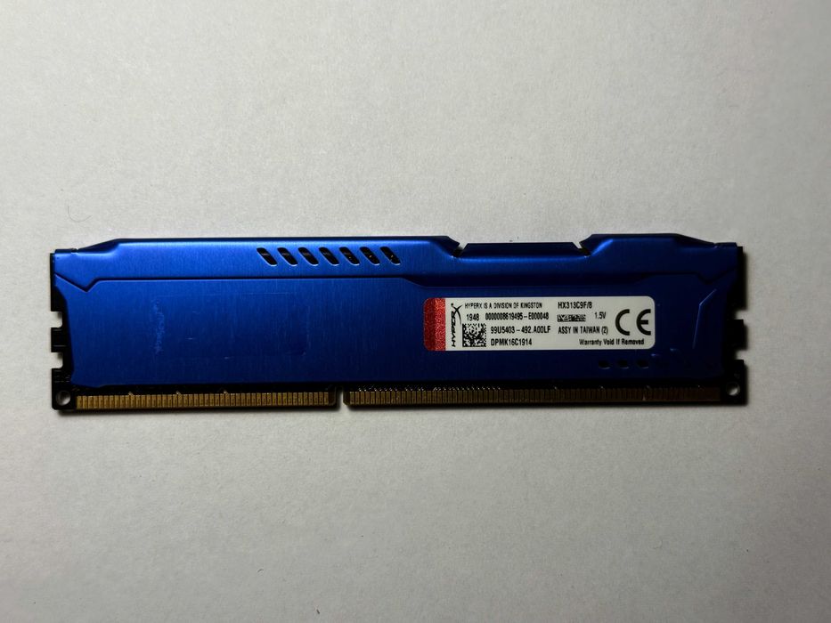 Pamięc RAM HyperX HX313C9F/8 8 GB DDR3