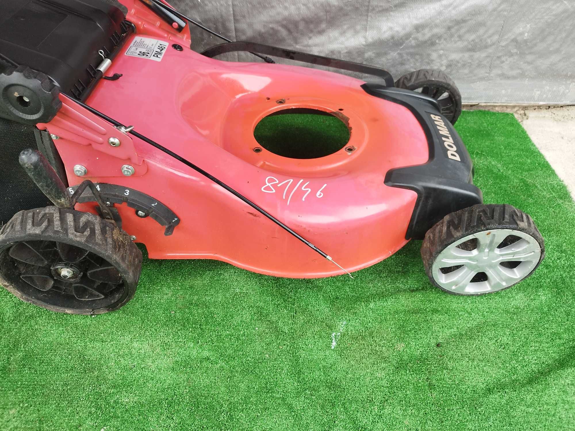 81. Laweta obudowa wózek do kosiarki spalinowej szerokość 46 cm.