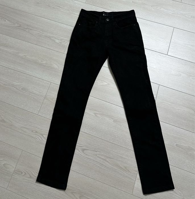 Чоловічі чорні джинси