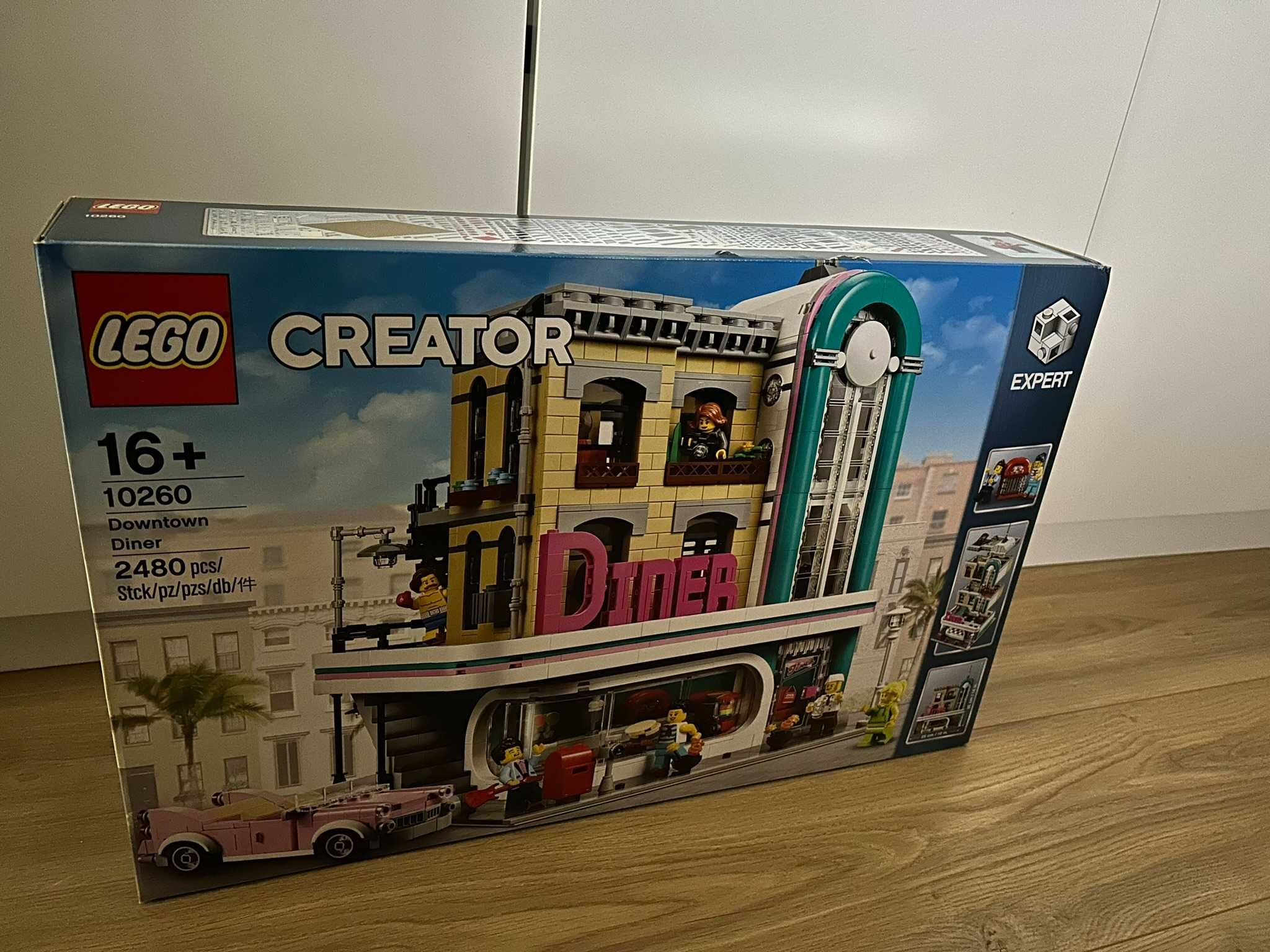 Lego CREATOR EXPERT 10260 - Bistro w środmieściu - NOWY