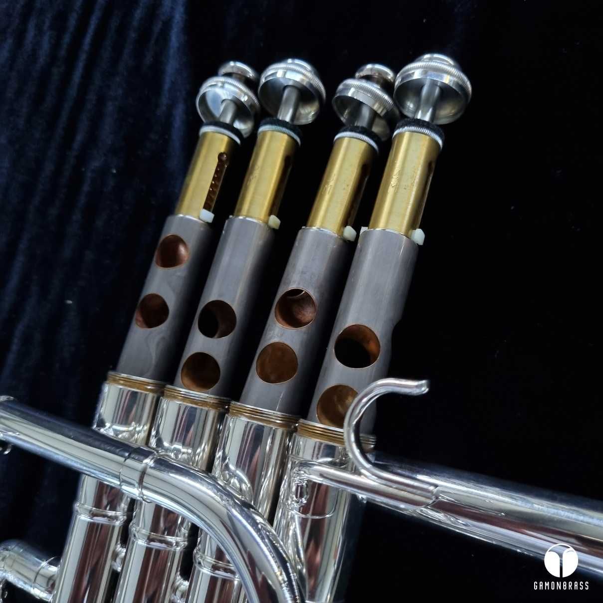 Trąbka Yamaha Custom YTR 9830 piccolo futerał akcesoria GAMONBRASS