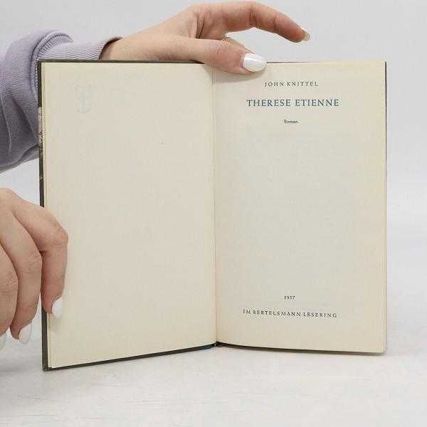 Джон Книттель Therese Etienne Немецкий язык