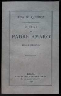 Eça de Queiroz - O Crime do Padre Amaro (facsimile da 1.ª edição)