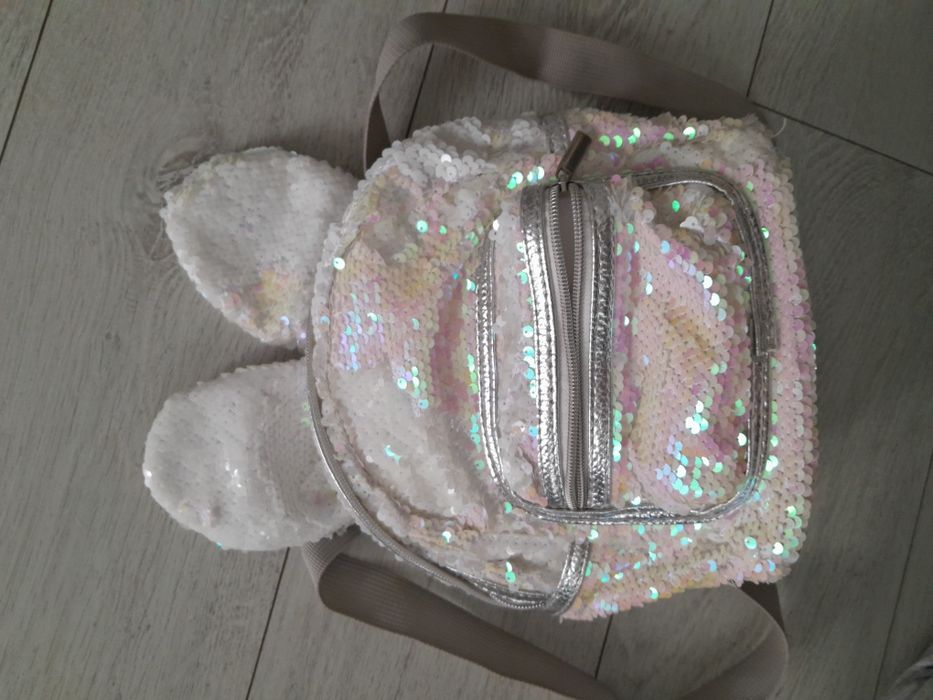 Placaczek zajączek w cekiny