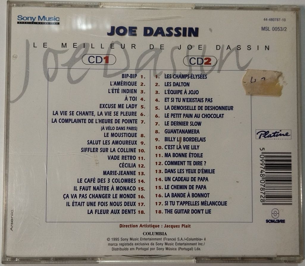 Joe Dassin - Le meilleur de Joe Dassin - 1 CD