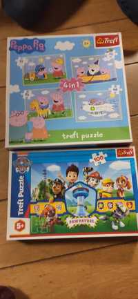 Puzzle Peppa i psi patrol