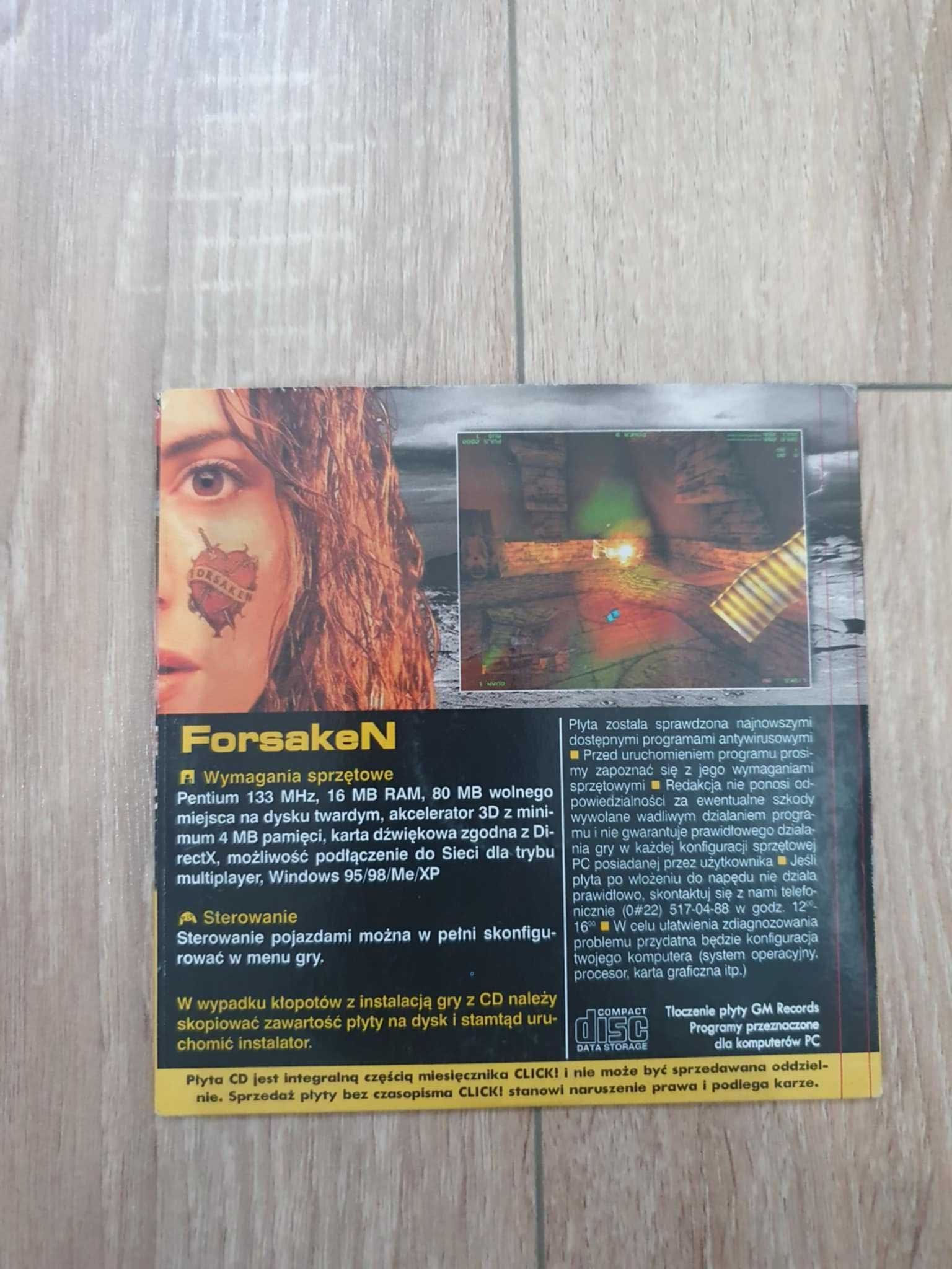Click! 11/2003 Forsaken #1 CD