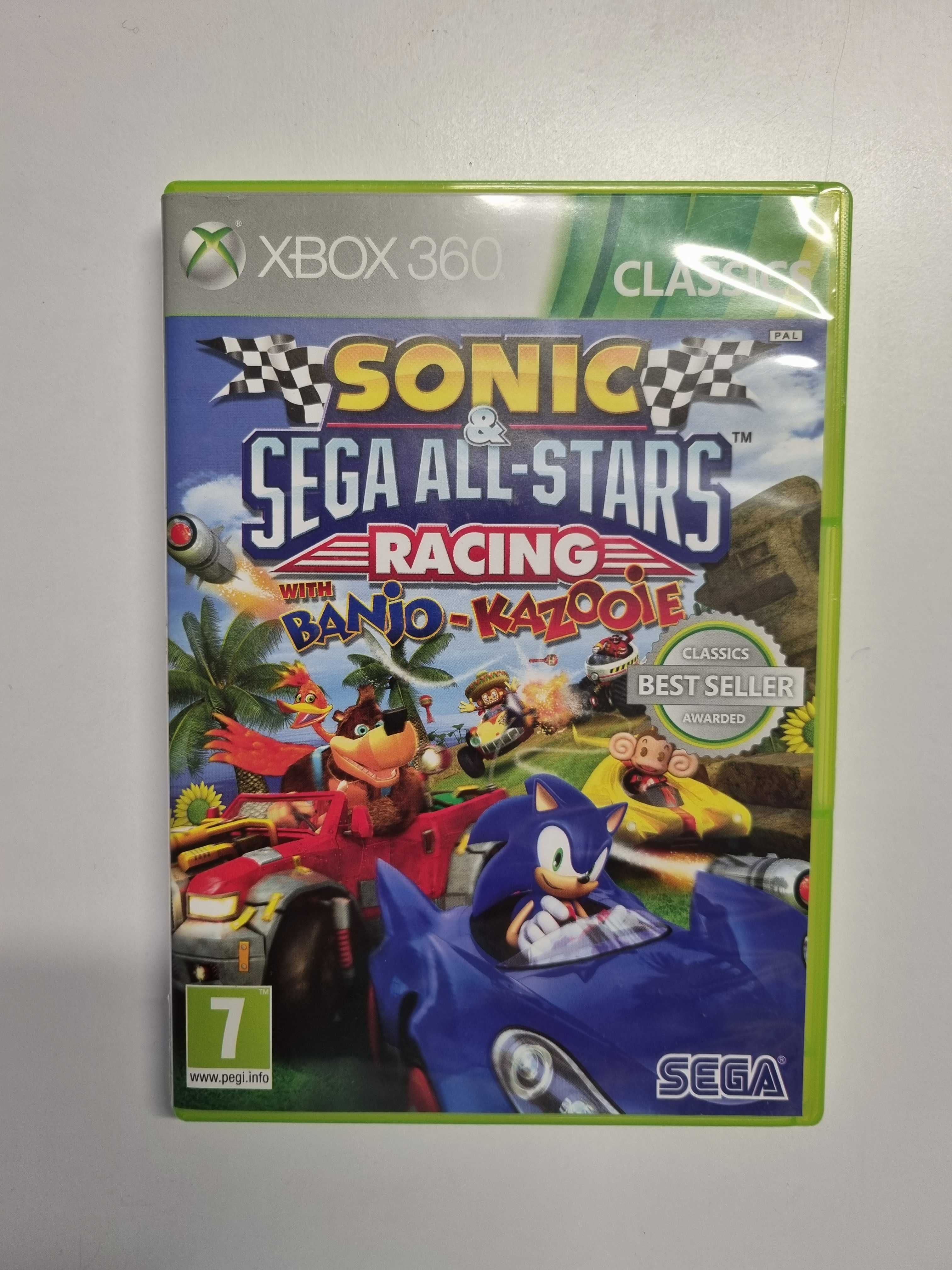 Sonic Sega All-Stars Racing with Banjo-Kazooie Xbox 360 - As Game GSM