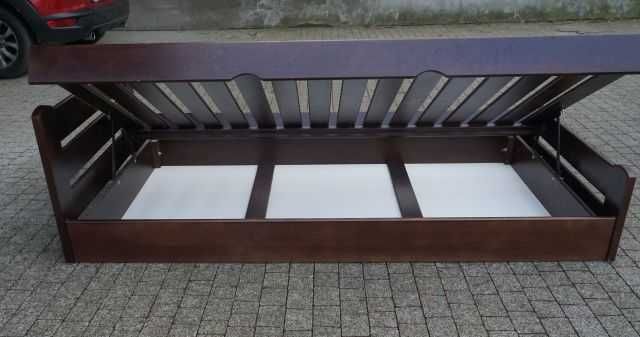 Łóżko dębowe 90cm.