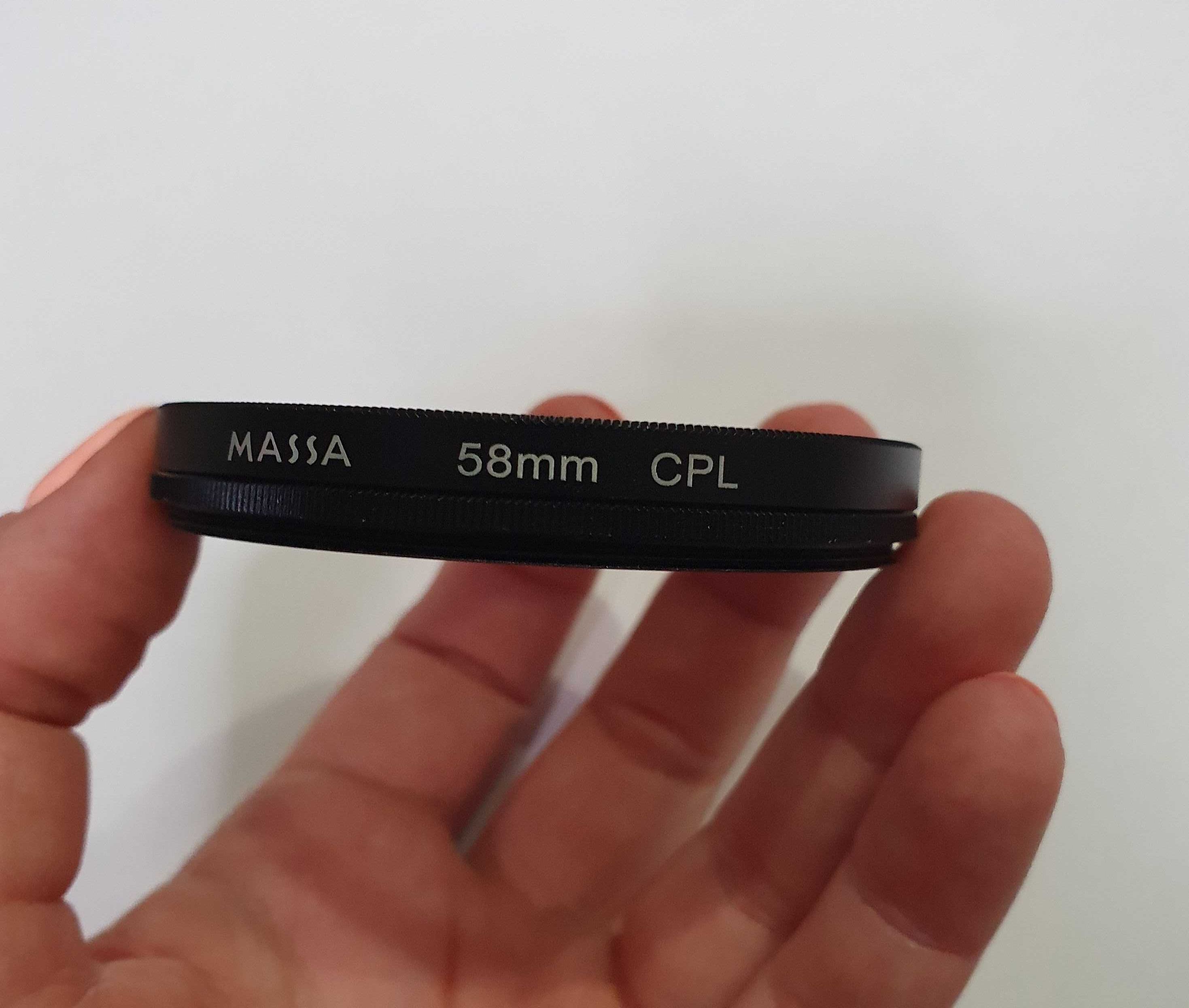 filtr polaryzacyjny CPL Massa 58mm