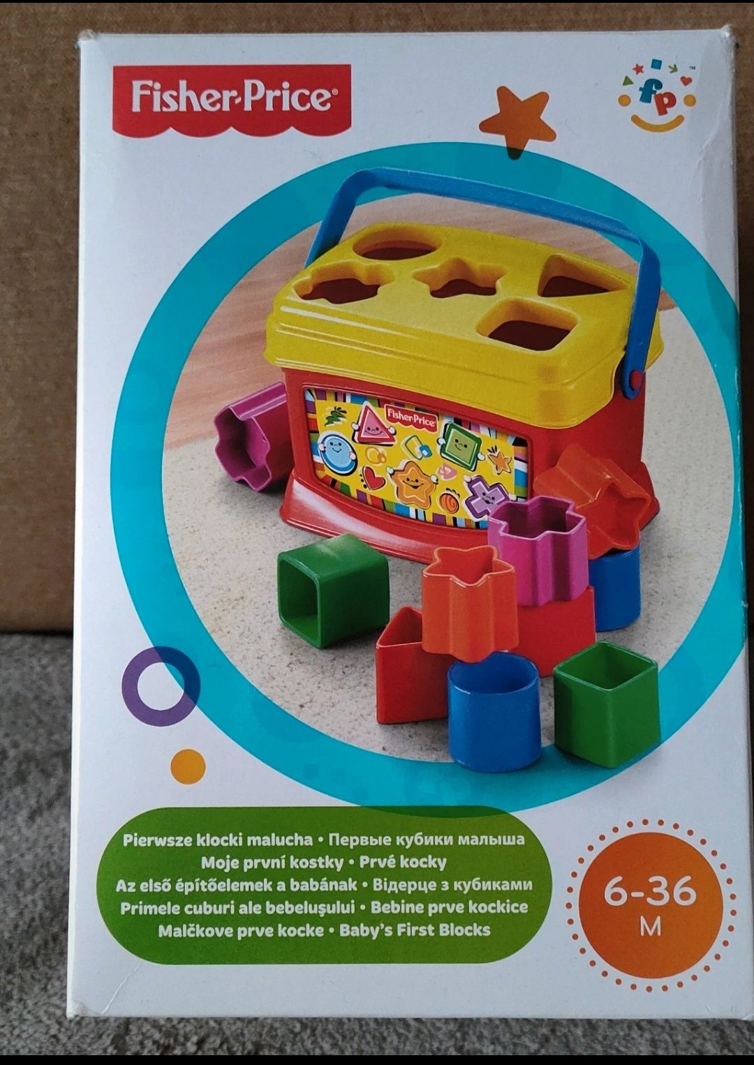 Pierwsze klocki  malucha fisher -Price