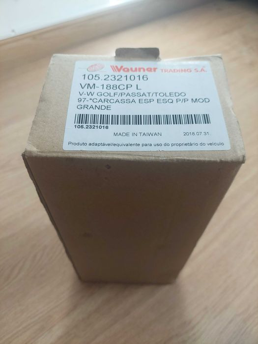 Carcassa espelho esquerdo VW Golf / Passat / Toledo - NOVO