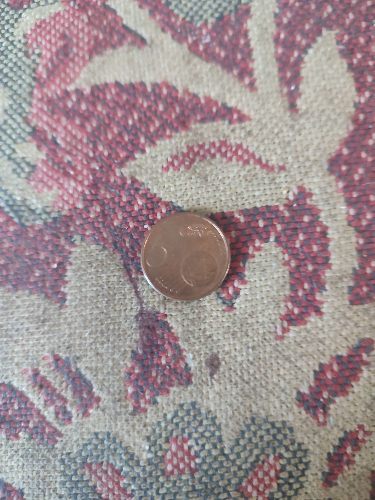 Монетка 5 цент 2016 року
