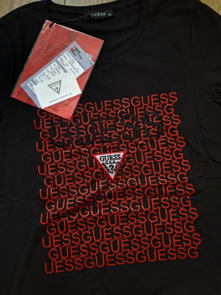 Super T-shirt damski Guess rozmiar L/ XL