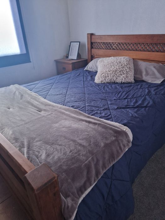 Cama tipo rústico