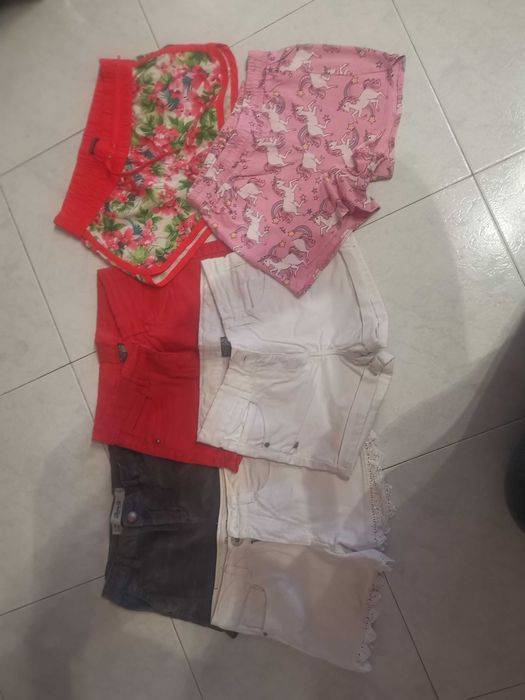 Lote roupa menina 6/7anos
