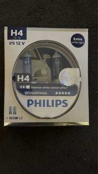 Lâmpadas Philips H4 - White Vision/ Novo