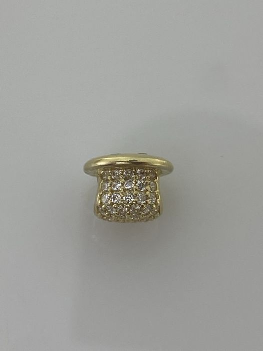 Złoty element charms na bransoletkę Pandora, Próba 585. Nowy (6536)