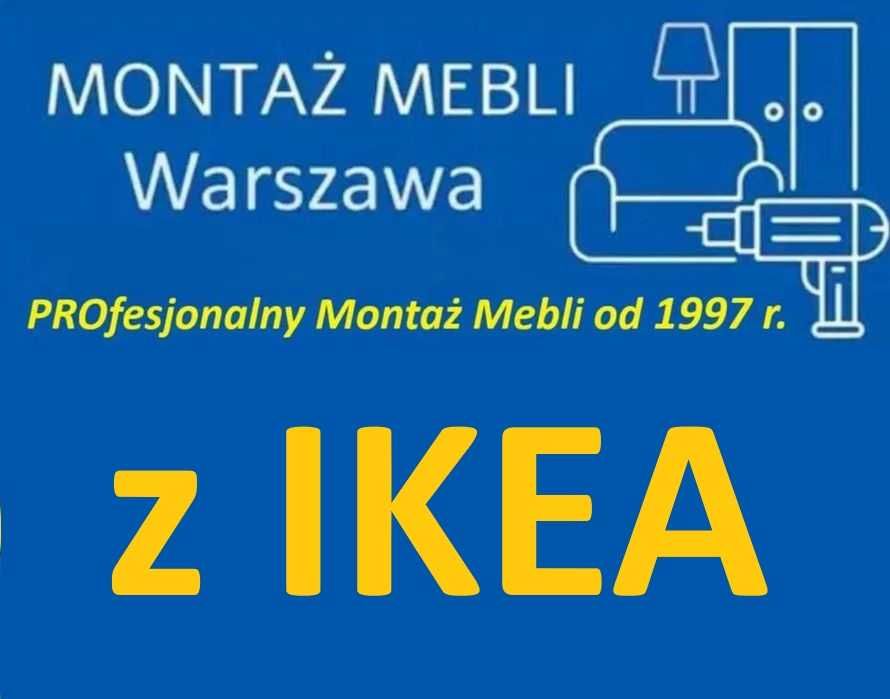 IKEA Montaż Mebli Skręcanie Składanie Kuchni Szafy PAX Expres 24/7