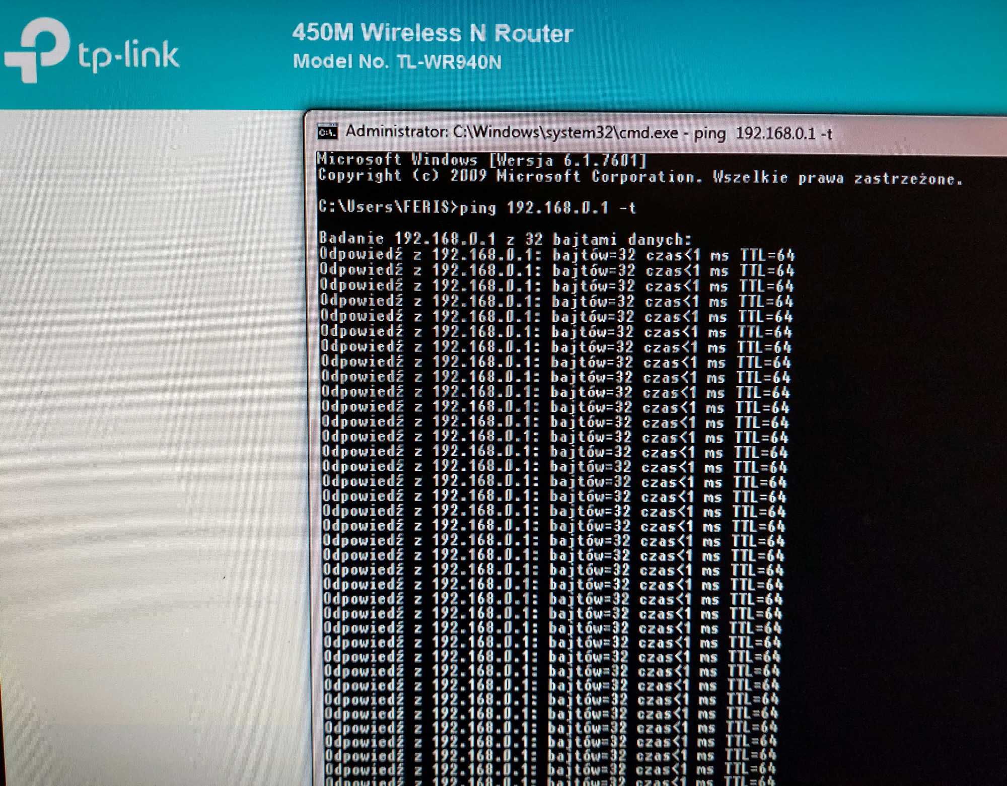 Router TP-LINK TL-WR940N