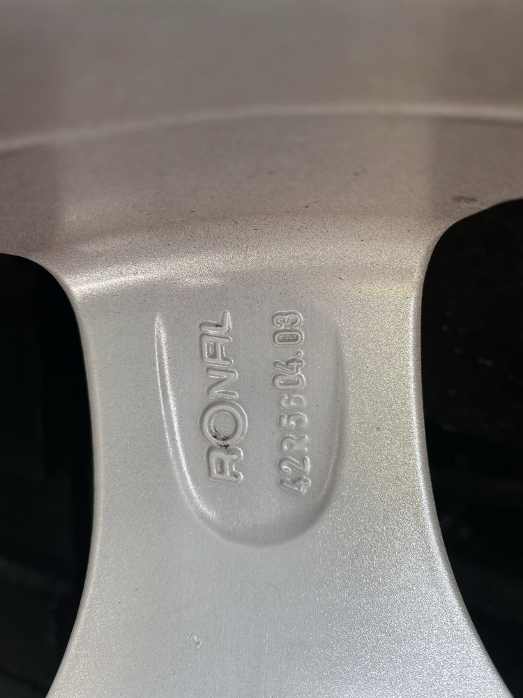 Диски Ronal R15 4x100 ET38 + в подарок шини Vredesten 1856015 (зима)