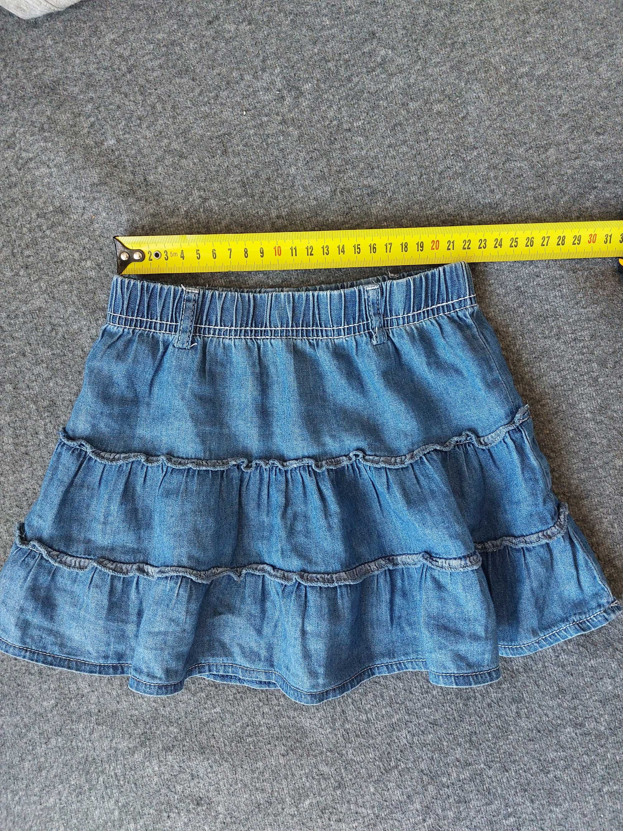 Spódnica spódniczka jeansowa r. 104