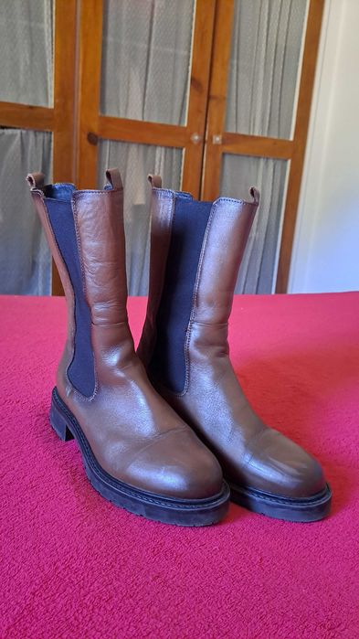 Botas castanhas seaside