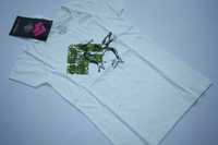 Alpinus CORUNA FROG damska koszulka bawełniana biały M 38