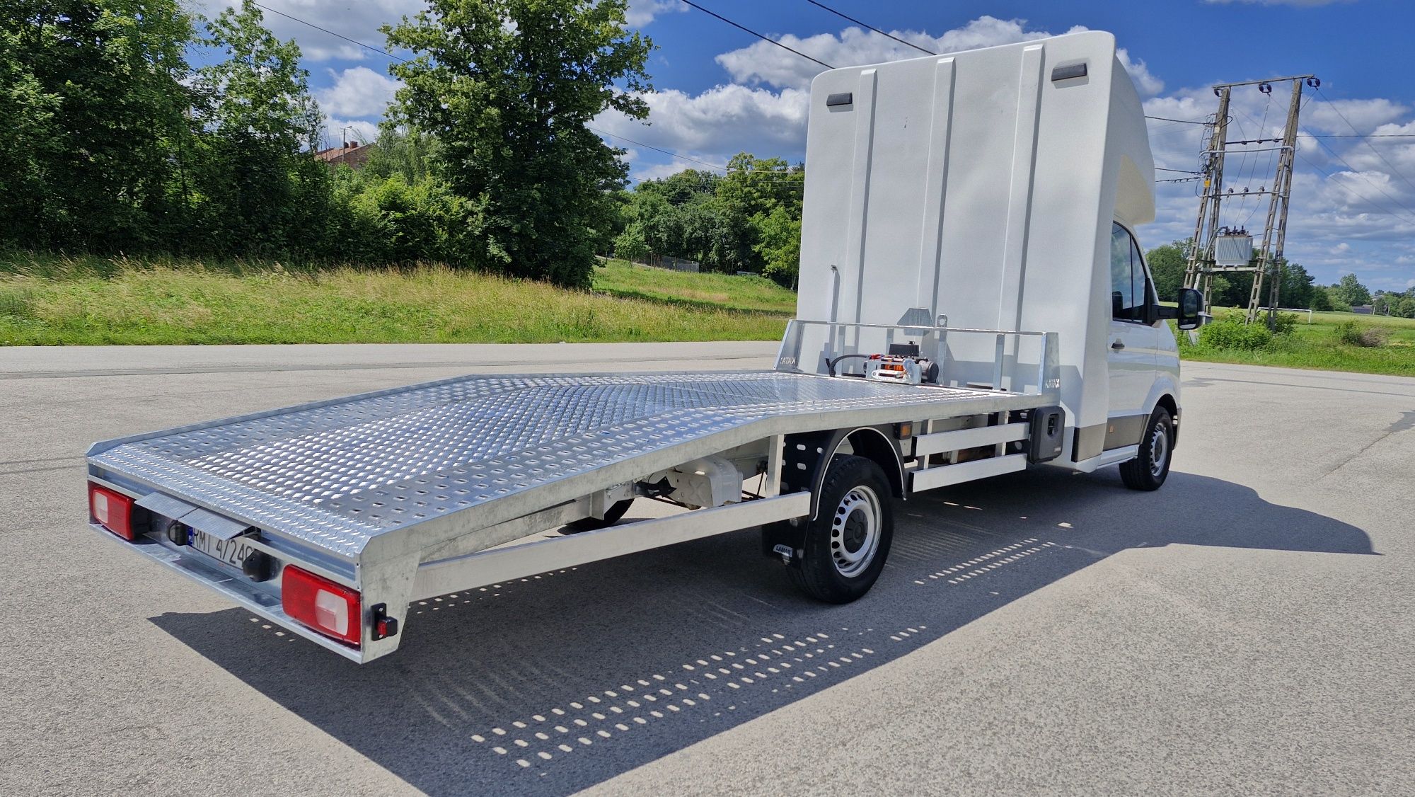 Autolaweta vw crafter rejestracja 12/2020