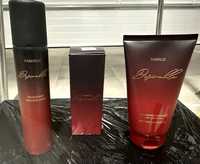 Spray Perfumado + Perfume + Gel de Banho "Desirable" Faberlic