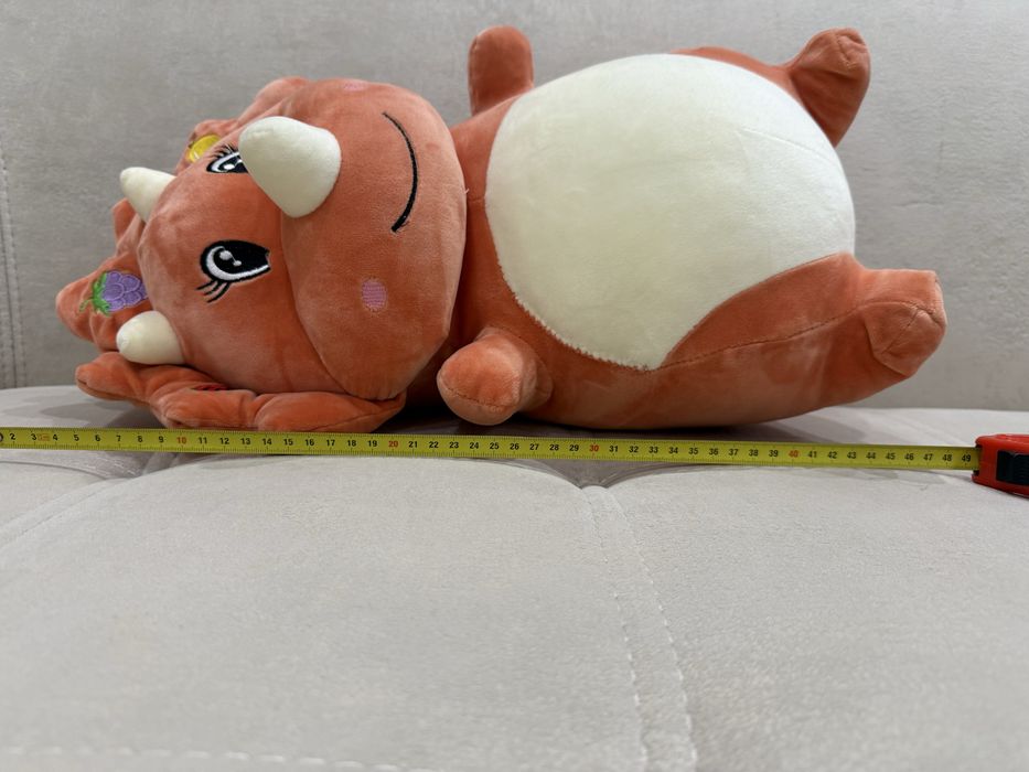 Мʼяка іграшка- пледик динозаврик