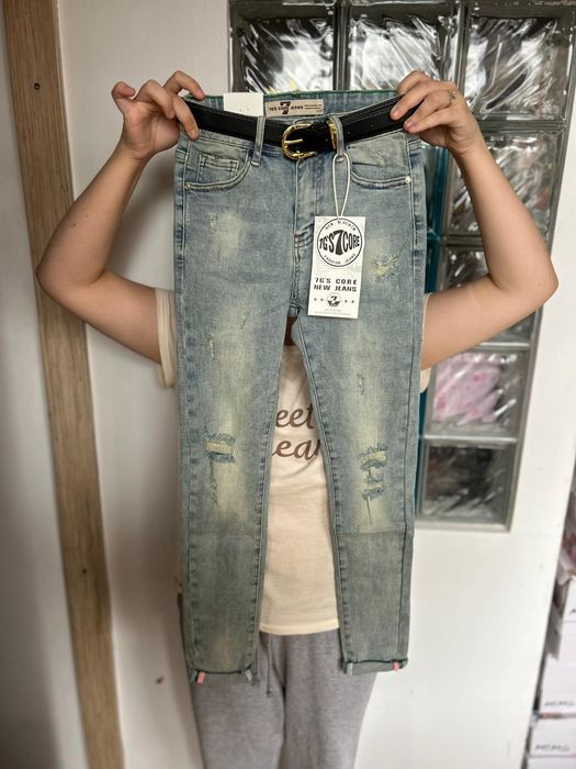Jenasy M. SARA z przetarciami skinny