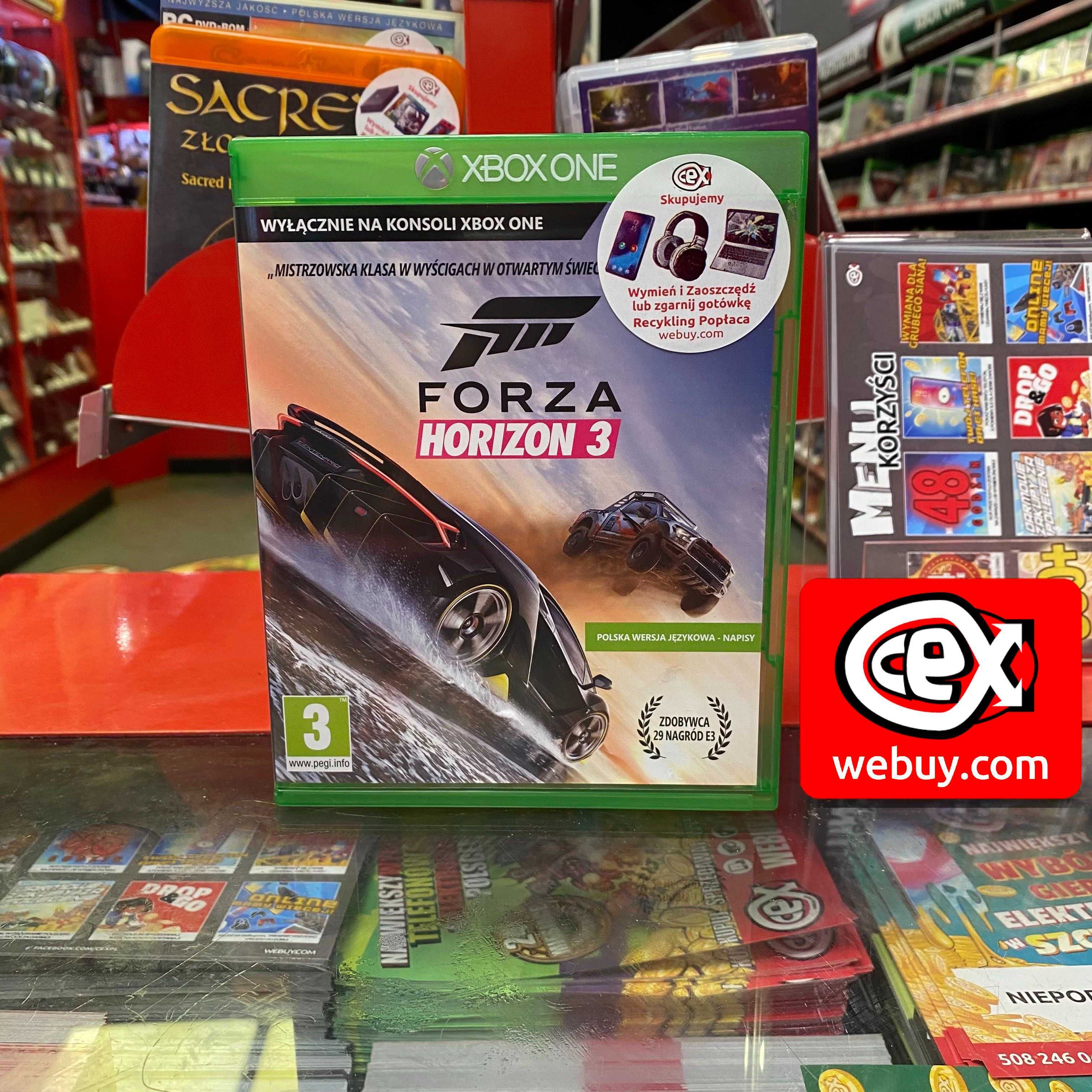 Forza Horizon 3   (Xbox One Gry)