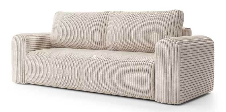 Stylowa sofa Laco z funkcją spania i pojemnikiem na pościel! 1850zł