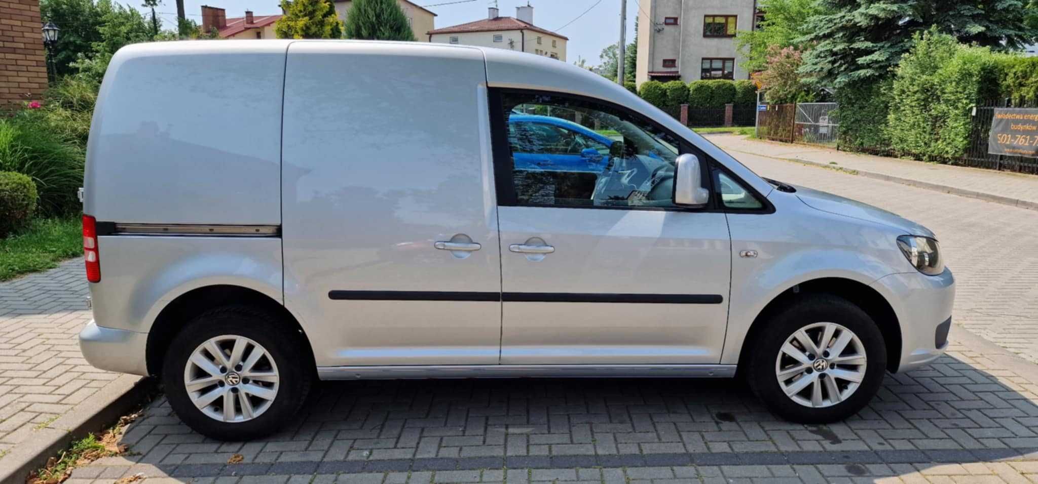 Volkswagen Caddy 1.6TDI Furgon, czujniki parkowania, tempomat